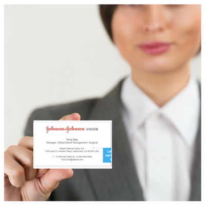 Johnson & Johnson Surgical Vision, Inc. - Business Cards